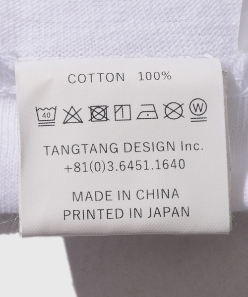 TANGTANG(タンタン)の「【TANGTANG/タンタン】GASTANG HIBI VIVID(Tシャツ/カットソー・メンズ・ホワイト・L/M/S)」の10枚目の写真