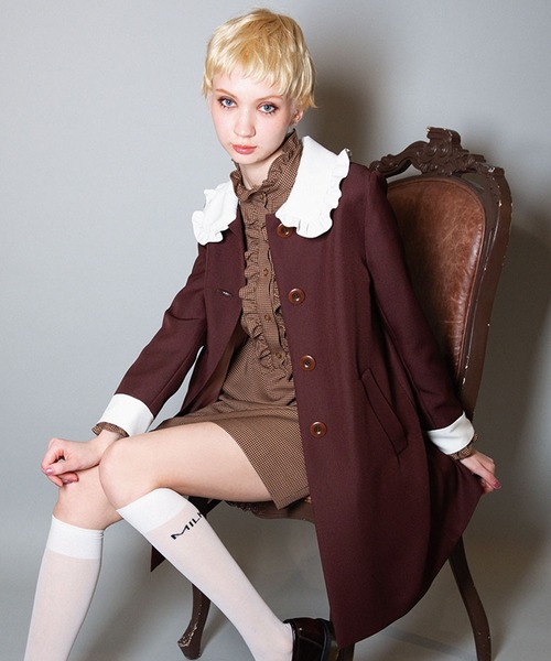 MILK(ミルク)の「ヴェロニカ Dress コート(その他アウター・レディース・B/A/C・FREE)」の2枚目の写真