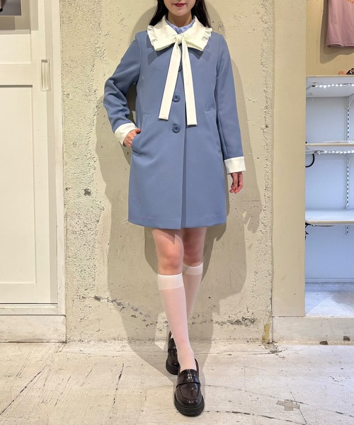 MILK(ミルク)の「ヴェロニカ Dress コート(その他アウター・レディース・B/A/C・FREE)」の8枚目の写真