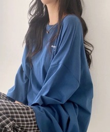 ロゴプリントビッグサイジング半袖Tシャツ
