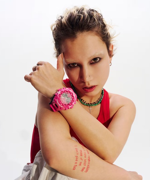 G-SHOCK(ジーショック)の「G-SHOCK/ジーショック 腕時計 "BOLD CAMO SERIES, COLOR CAMO" GA-V01CMG-4AJF(アナログ腕時計・メンズ・ピンク系その他・FREE)」の4枚目の写真