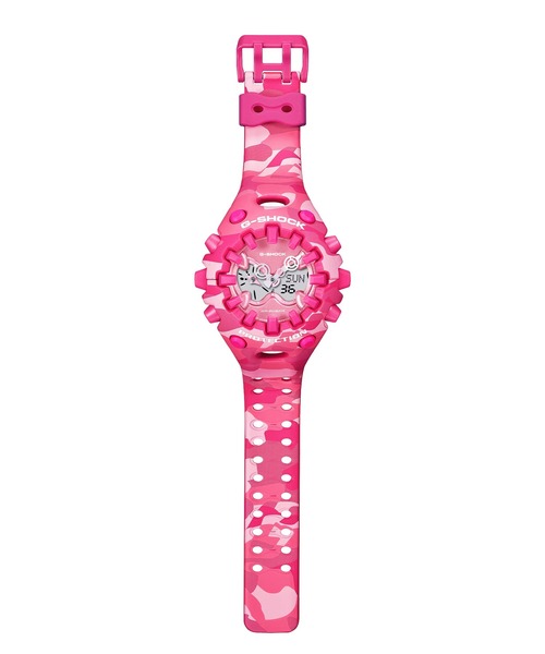 G-SHOCK(ジーショック)の「G-SHOCK/ジーショック 腕時計 "BOLD CAMO SERIES, COLOR CAMO" GA-V01CMG-4AJF(アナログ腕時計・メンズ・ピンク系その他・FREE)」の7枚目の写真