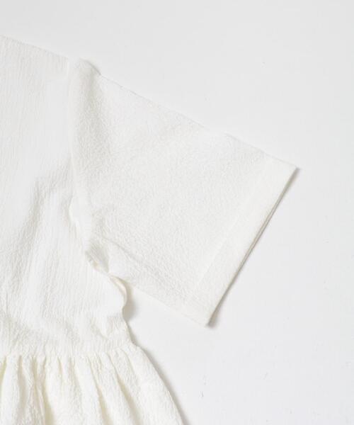 ITEMS URBANRESEARCH(アイテムズ アーバンリサーチ)の「サッカーフリルブラウス(シャツ/ブラウス・レディース・ブラック/ブルー・FREE)」の10枚目の写真