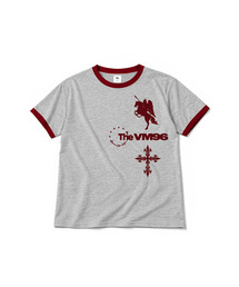 サイドプリントリングリーバンパイTシャツ