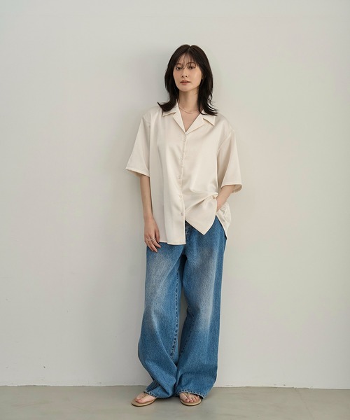 model：H166　着用サイズ：F