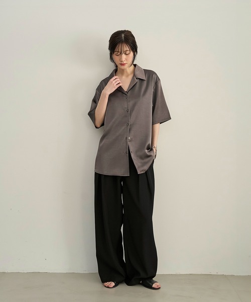 model：H166　着用サイズ：F