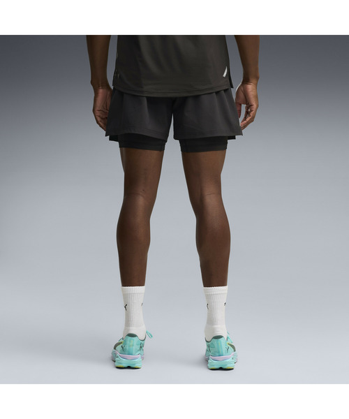 PUMA(プーマ)の「PUMA プーマ メンズ トレーニング PUMA x HYROX 2IN1 PWRMODE ショーツ(その他パンツ・メンズ・ブラック/ライム・LARGE/X-LARGE/MEDIUM/SMALL)」の5枚目の写真