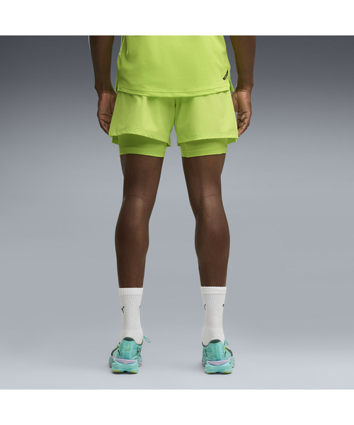 PUMA(プーマ)の「PUMA プーマ メンズ トレーニング PUMA x HYROX 2IN1 PWRMODE ショーツ(その他パンツ・メンズ・ブラック/ライム・LARGE/X-LARGE/MEDIUM/SMALL)」の10枚目の写真