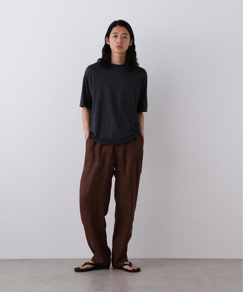 YLEVE(イレーヴ)の「YLEVE / ELS GV COTTON T-SHIRT(Tシャツ/カットソー・メンズ・グレー/ホワイト・5/4)」の3枚目の写真