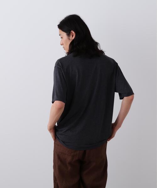 YLEVE(イレーヴ)の「YLEVE / ELS GV COTTON T-SHIRT(Tシャツ/カットソー・メンズ・グレー/ホワイト・5/4)」の5枚目の写真