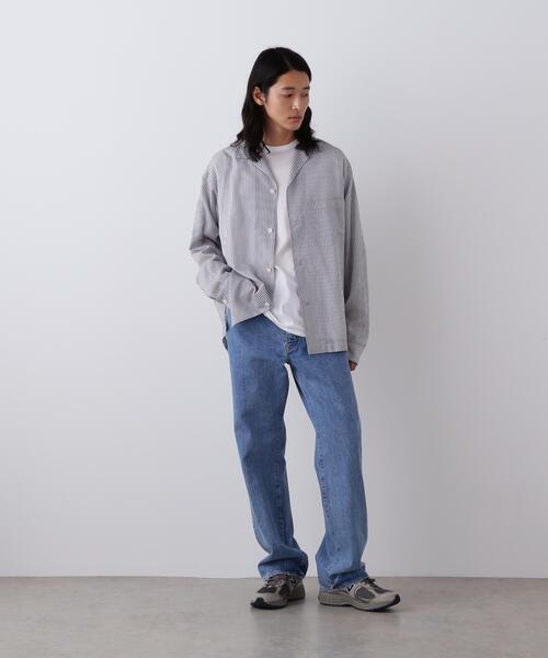 YLEVE(イレーヴ)の「YLEVE / ELS GV COTTON T-SHIRT(Tシャツ/カットソー・メンズ・グレー/ホワイト・5/4)」の12枚目の写真