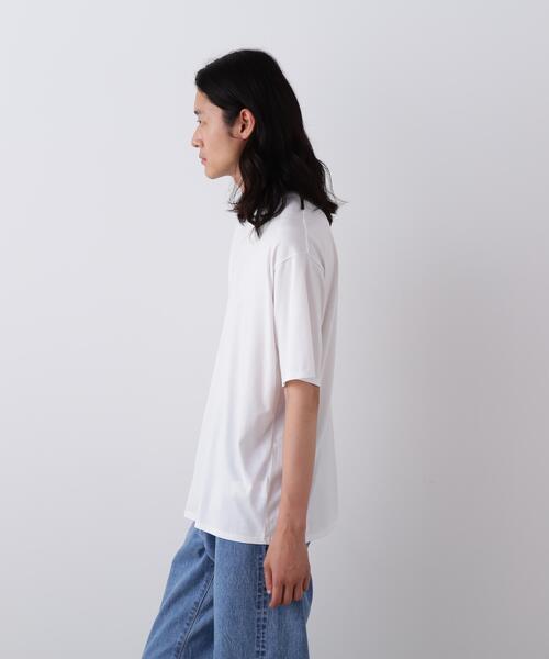 YLEVE(イレーヴ)の「YLEVE / ELS GV COTTON T-SHIRT(Tシャツ/カットソー・メンズ・グレー/ホワイト・5/4)」の14枚目の写真