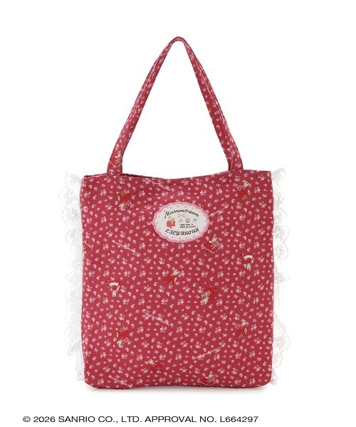 sanrio house（サンリオハウス）の「【LILY BROWN】トートバック（トートバッグ・レディース・ホワイト/レッド/ブルー・F）」の3枚目の写真