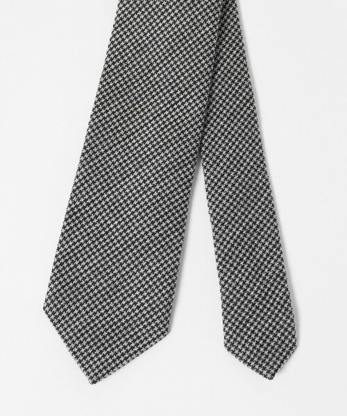 UNITED ARROWS（ユナイテッドアローズ）の「BIANCHI ハウンドトゥース ネクタイ（ネクタイ・メンズ・グレー系・FREE）」の2枚目の写真