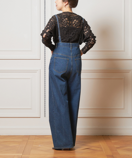 IENA LA BOUCLE（イエナラブークル）の「IENA LA BOUCLE バテンレースブラウス（シャツ/ブラウス・レディース・ブラック/ホワイト・FREE）」の11枚目の写真