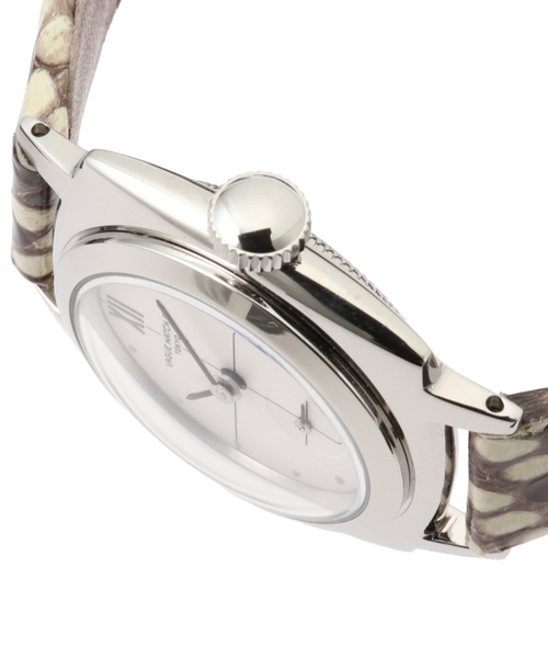 VAGUE WATCH CO.（ヴォーグウォッチカンパニー）の「VAGUE WATCH CO.  Coussin Sophie 28mm heavy wavy SS（アナログ腕時計・レディース・シルバー・FREE）」の5枚目の写真