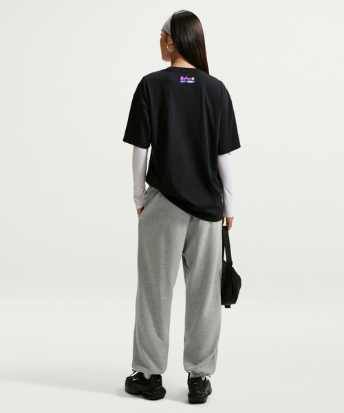 NIKE(ナイキ)の「《セットアップ対応商品》ナイキ スタジオ フリース ライトウェイト ウィメンズ オーバーサイズド ハイライズ カフ パンツ / Nike Studio Fleece Lightweight Women's Oversized High-Rise Cuffed Pants IM8512-063 Dark Grey Heather(スウェットパンツ・レディース・グレー系その他・XS/XL/L/S/M)」の13枚目の写真