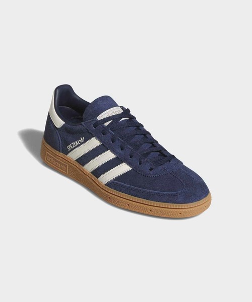 adidas（アディダス）の「ハンドボール スペツィアル / HANDBALL SPEZIAL / アディダスオリジナルス adidas Originals（スニーカー・レディース・ブルー・27.5cm/28.0cm/27.0cm/24.0cm/29.0cm/28.5cm/26.5cm/26.0cm/25.5cm/25.0cm/24.5cm/23.0cm/22.5cm/23.5cm/22.0cm）」の4枚目の写真