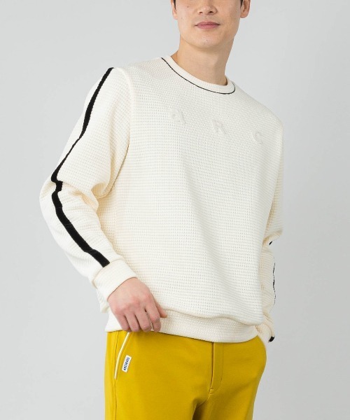 archivio（アルチビオ）の「＜MENS>袖ラインワッフルプルオーバー（その他トップス・メンズ・ブラック/ネイビー/ホワイト・M/L/LL）」の16枚目の写真