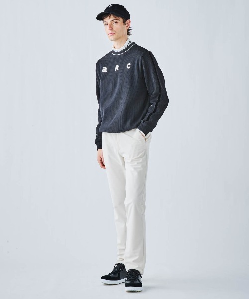 archivio（アルチビオ）の「＜MENS>袖ラインワッフルプルオーバー（その他トップス・メンズ・ブラック/ネイビー/ホワイト・M/L/LL）」の8枚目の写真