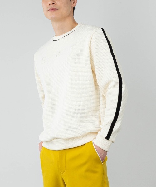 archivio（アルチビオ）の「＜MENS>袖ラインワッフルプルオーバー（その他トップス・メンズ・ブラック/ネイビー/ホワイト・M/L/LL）」の12枚目の写真