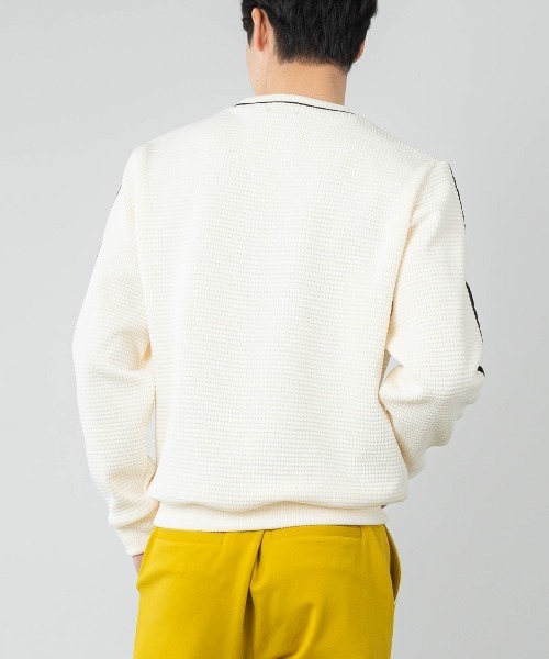 archivio（アルチビオ）の「＜MENS>袖ラインワッフルプルオーバー（その他トップス・メンズ・ブラック/ネイビー/ホワイト・M/L/LL）」の14枚目の写真