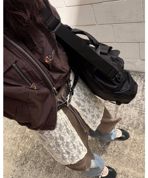 RAWROW（ロウロウ）の「シティワーカー ボストンバッグ [3色]（ボストンバッグ・レディース・チャコール/ブラック/カーキ・FREE）」の7枚目の写真