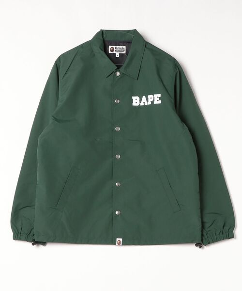 COLLEGE COACH JACKET（ミリタリージャケット）｜A BATHING APE（ア
