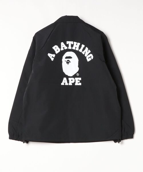 COLLEGE COACH JACKET（ミリタリージャケット）｜A BATHING APE（ア