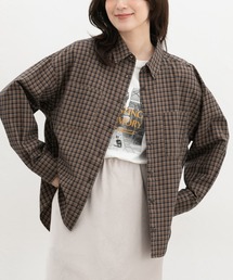 ゆるチェックシャツ