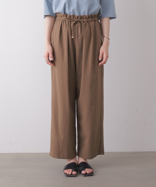Bou Jeloud（ブージュルード）の「接触冷感イージーパンツ（その他パンツ・レディース・オレンジ/ブラック/モカ・FREE）」の17枚目の写真