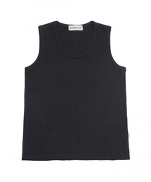 NIGHTWORKDEPT（ナイトワークデプト）の「Cutline Loose Fit Sleeveless Top_Black（Tシャツ/カットソー）」