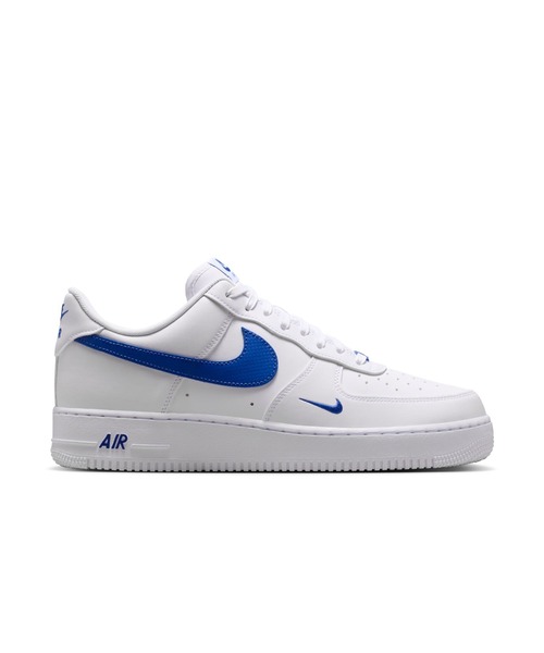 NIKE（ナイキ）の「NIKE/ナイキ ｴｱ ﾌｫｰｽ 1 07（スニーカー・メンズ・ホワイト×ブルー・25.5cm/26cm/26.5cm/27cm/27.5cm/28cm）」の6枚目の写真