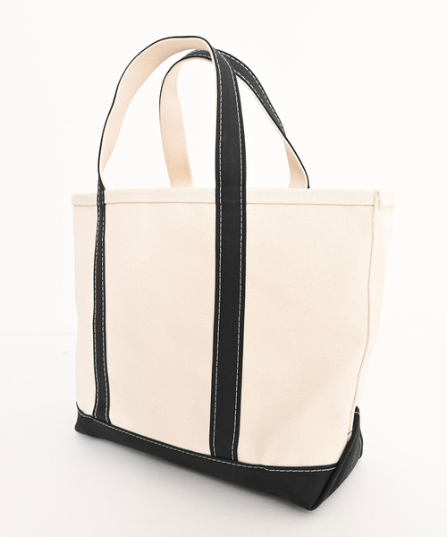 L.L.Bean(エルエルビーン)の「『L.L.Bean/エルエルビーン』キャンバス ボートトートバッグ ミディアムサイズ【Z】(トートバッグ・レディース・ダークグリーン/ブラック/ブルー・FREE)」の5枚目の写真