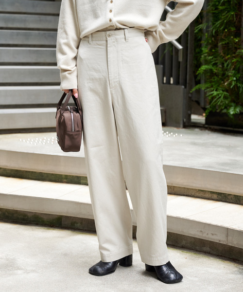 OUTDOOR PRODUCTS（アウトドアプロダクツ）の「DADDY CHINO SLACKS ユニセックス対応（スラックス・レディース・ホワイト/ブラック・46/44/38/36/34）」の16枚目の写真