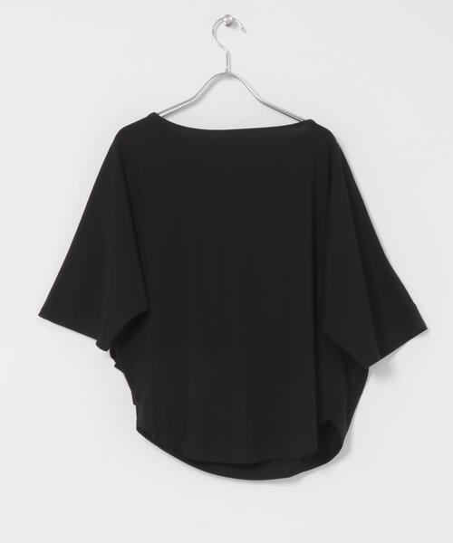 URBAN RESEARCH ROSSO WOMEN(アーバンリサーチ ロッソ)の「クールタッチドレーププルオーバー(Tシャツ/カットソー・レディース・モカ/オフホワイト/ブラック・FREE)」の20枚目の写真