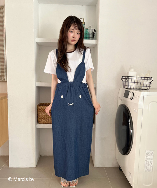 MIIA（ミーア）の「miffy トラベルTシャツ（Tシャツ/カットソー・レディース・オフホワイト/ブラック・FREE）」の17枚目の写真