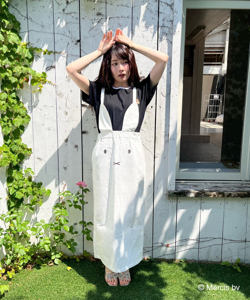 MIIA（ミーア）の「miffy トラベルTシャツ（Tシャツ/カットソー・レディース・オフホワイト/ブラック・FREE）」の10枚目の写真