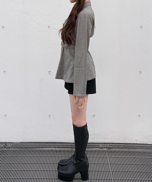 NOMAE(ノーマエ)の「ウエストマークダブルボタンブラウス(シャツ/ブラウス・レディース・ベージュ/ブラウン系その他/ベージュ系その他・FREE)」の19枚目の写真