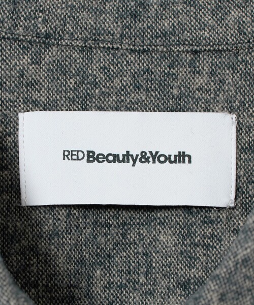 BEAUTY&YOUTH UNITED ARROWS(ビューティーアンドユースユナイテッドアローズ)の「麻コットン フランネル レギュラーカラー シャツ(シャツ/ブラウス・レディース・ネイビー・FREE)」の8枚目の写真