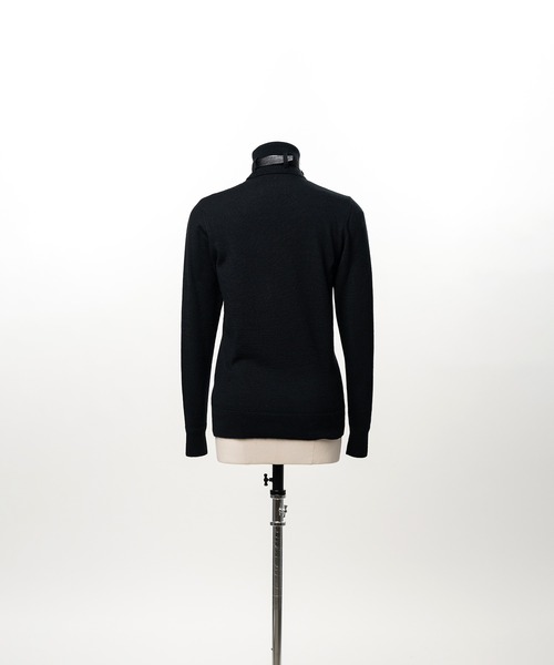 KEISUKEYOSHIDA（ケイスケヨシダ）の「Belted High-Neck Sweater（ニット/セーター・レディース・ブラック・S）」の13枚目の写真