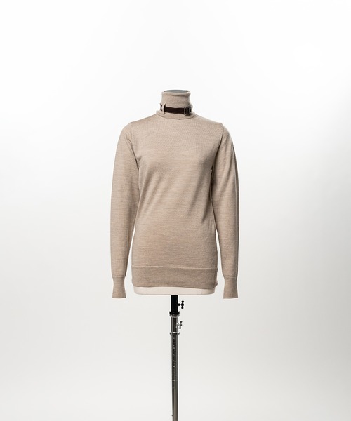 KEISUKEYOSHIDA（ケイスケヨシダ）の「Belted High-Neck Sweater（ニット/セーター・レディース・ブラック・S）」の14枚目の写真