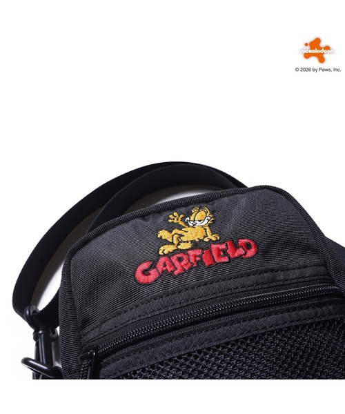 BEN DAVIS(ベンデイビス)の「【GARFIELD】GARFIELD SHOULDER/ガーフィールドショルダーバッグ(ショルダーバッグ・メンズ・ブラック・FREE)」の2枚目の写真