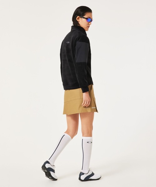 OAKLEY(オークリー)の「【最新】 オークリー ELEVATE PULLOVER H/Z FLEECE/ミドラー/ゴルフ/レディース/OAKLEY(その他アウター・レディース・ブラック/ホワイト・L/S/M)」の5枚目の写真