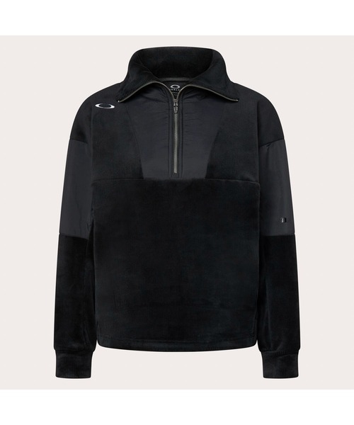 OAKLEY(オークリー)の「【最新】 オークリー ELEVATE PULLOVER H/Z FLEECE/ミドラー/ゴルフ/レディース/OAKLEY(その他アウター・レディース・ブラック/ホワイト・L/S/M)」の9枚目の写真