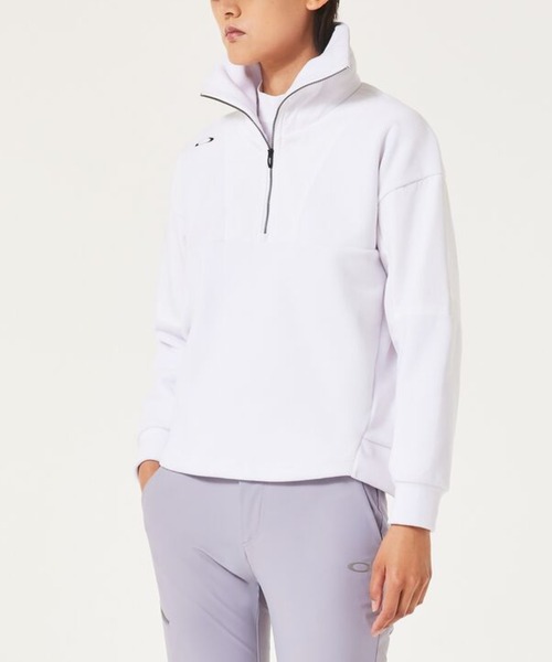 OAKLEY(オークリー)の「【最新】 オークリー ELEVATE PULLOVER H/Z FLEECE/ミドラー/ゴルフ/レディース/OAKLEY(その他アウター・レディース・ブラック/ホワイト・L/S/M)」の14枚目の写真