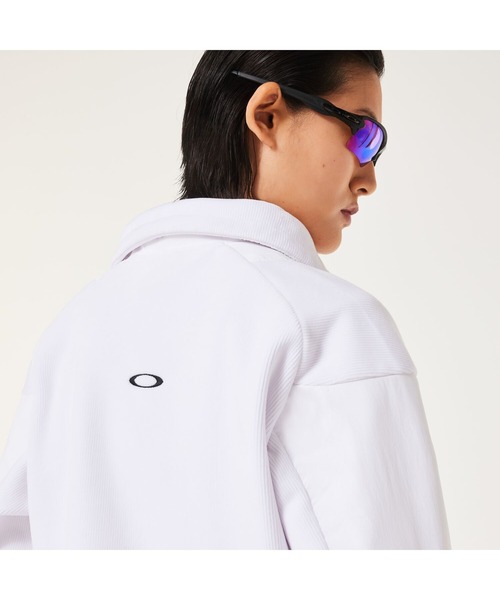 OAKLEY(オークリー)の「【最新】 オークリー ELEVATE PULLOVER H/Z FLEECE/ミドラー/ゴルフ/レディース/OAKLEY(その他アウター・レディース・ブラック/ホワイト・L/S/M)」の17枚目の写真