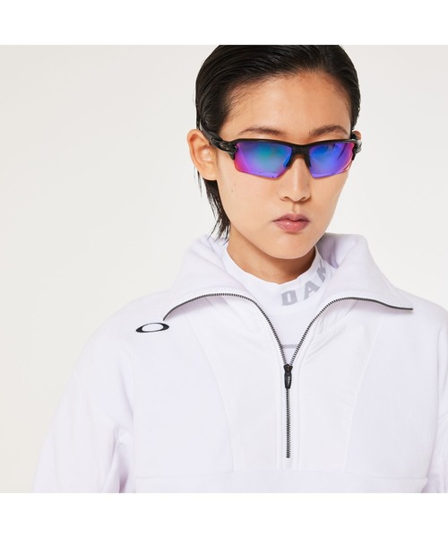 OAKLEY(オークリー)の「【最新】 オークリー ELEVATE PULLOVER H/Z FLEECE/ミドラー/ゴルフ/レディース/OAKLEY(その他アウター・レディース・ブラック/ホワイト・L/S/M)」の16枚目の写真