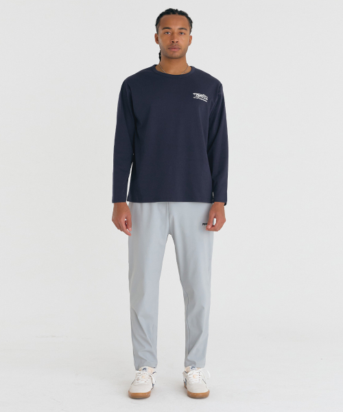 AIRIT(アイリット)の「ルーズフィット エッセンシャル LS AM1239 NV(Tシャツ/カットソー・メンズ・ネイビー・X-LARGE/XX-LARGE/XXX-LARGE)」の4枚目の写真