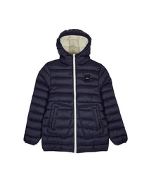 MSGM（エムエスジーエム）の「MSGM KIDS バックロゴ フーデッドジャケット（ナイロンジャケット）」